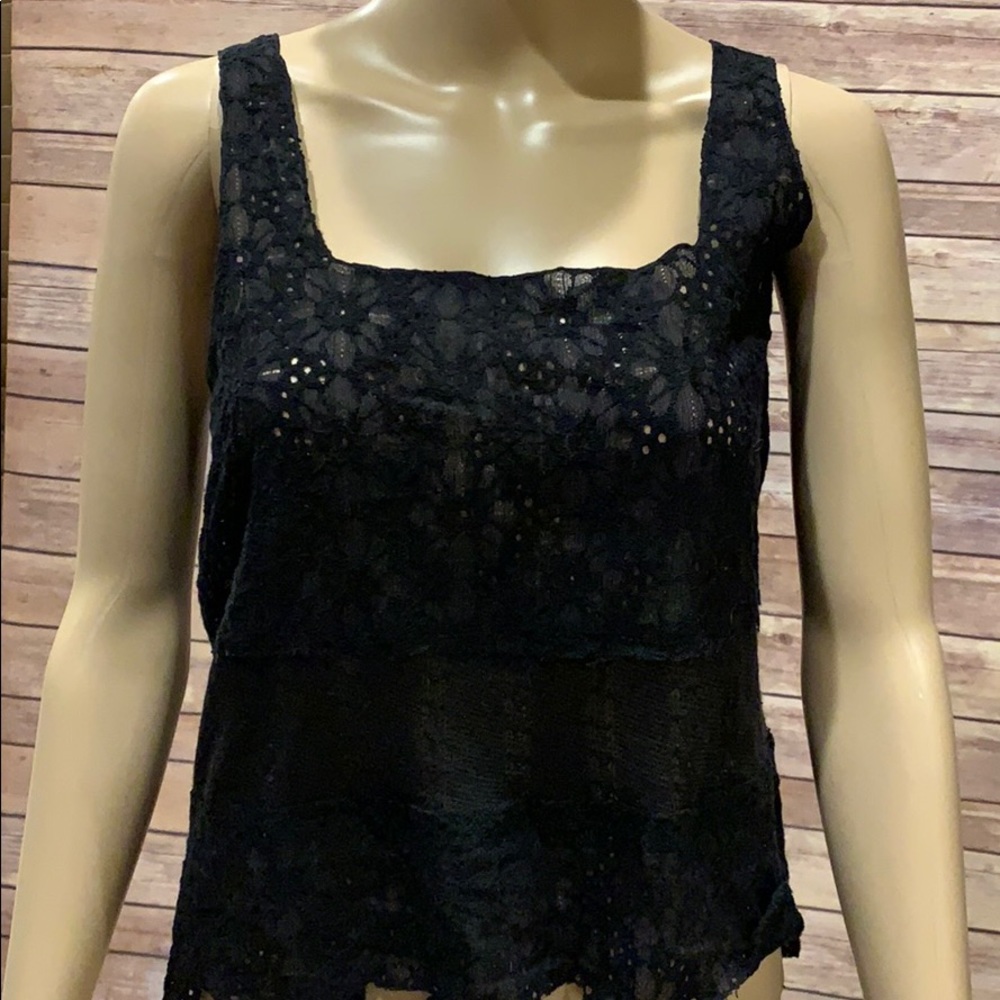 💗NWT FREE PEOPLE CROCHET TANK - Picture 2 of 6